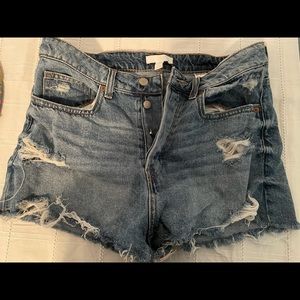 Blue Jean Shorts
